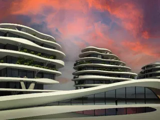 Новые роскошные квартиры в жилом комплексе на берегу моря, Лимассол, Кипр