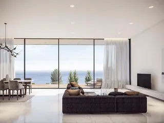 Современная резиденция с прямым выходом на пляж, Кисонерга, Кипр