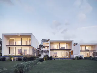 Современная резиденция с прямым выходом на пляж, Кисонерга, Кипр