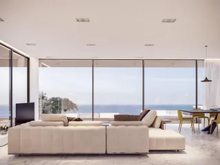 Современная резиденция с прямым выходом на пляж, Кисонерга, Кипр