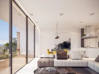 Современная резиденция с прямым выходом на пляж, Кисонерга, Кипр