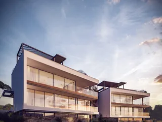 Современная резиденция с прямым выходом на пляж, Кисонерга, Кипр