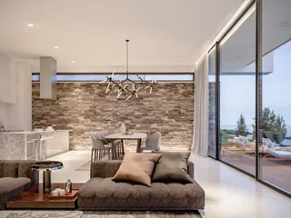 Современная резиденция с прямым выходом на пляж, Кисонерга, Кипр