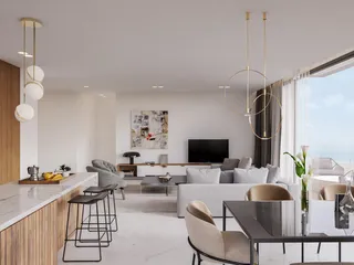 Новая резиденция с бассейном и детской площадкой в престижном районе, в 150 метрах от пляжа, Пафос, Кипр