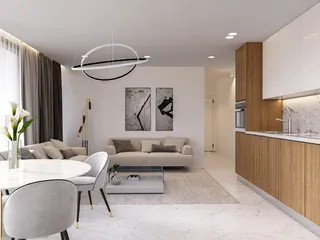 Новая резиденция с бассейном и детской площадкой в престижном районе, в 150 метрах от пляжа, Пафос, Кипр