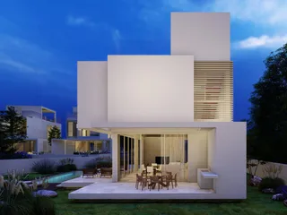 Новая резиденция с бассейном и детской площадкой в престижном районе, в 150 метрах от пляжа, Пафос, Кипр