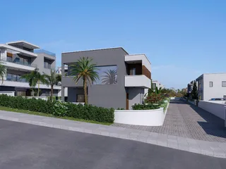 Современные высококачественные виллы с видом на море в Агиос Тихонасе, Лимассол, Кипр