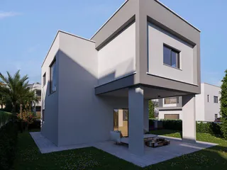 Современные высококачественные виллы с видом на море в Агиос Тихонасе, Лимассол, Кипр