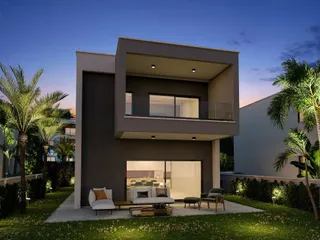 Современные высококачественные виллы с видом на море в Агиос Тихонасе, Лимассол, Кипр