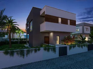 Современные высококачественные виллы с видом на море в Агиос Тихонасе, Лимассол, Кипр