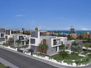 Современные высококачественные виллы с видом на море в Агиос Тихонасе, Лимассол, Кипр