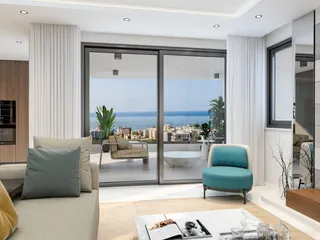 Современные апартаменты в жилом комплексе недалеко от моря в Лимассоле, Кипр