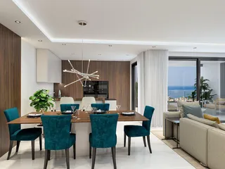 Современные апартаменты в жилом комплексе недалеко от моря в Лимассоле, Кипр