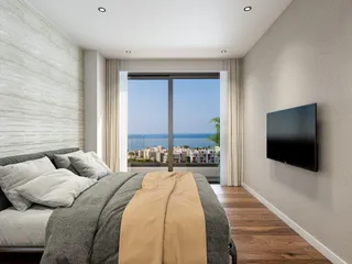 Современные апартаменты в жилом комплексе недалеко от моря в Лимассоле, Кипр