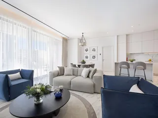 Квартиры под аренду на первой линии в высотной резиденции, Лимассол, Кипр