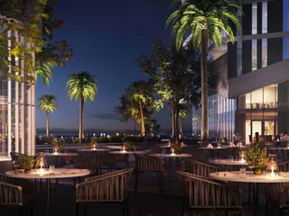 Квартиры под аренду на первой линии в высотной резиденции, Лимассол, Кипр