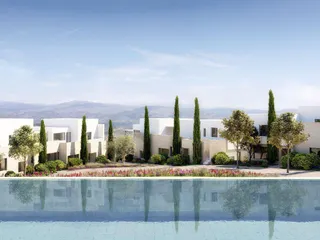 Большой комплекс с полями для гольфа, спа-центром и клубом верховой езды в природном заповеднике, Пафос, Кипр