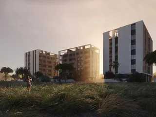 Новая резиденция с бассейном в престижном спокойном районе, в 500 метрах от пляжа, Лимассол, Кипр