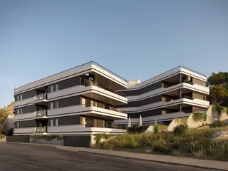 Квартиры в современной резиденции с бассейном и панорамным видом в живописном районе, Лимассол, Кипр