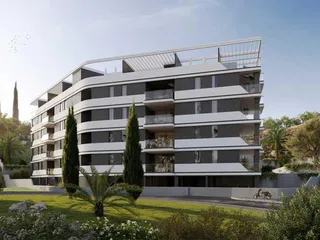 Квартиры в современной резиденции с бассейном и панорамным видом в живописном районе, Лимассол, Кипр