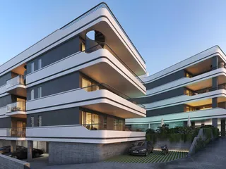 Квартиры в современной резиденции с бассейном и панорамным видом в живописном районе, Лимассол, Кипр