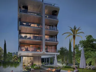 Новая резиденция с панорамным видом на первой линии у моря, Лимассол, Кипр