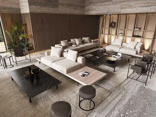 Новая резиденция с панорамным видом на море и прямым выходом на пляж, Лимассол, Кипр