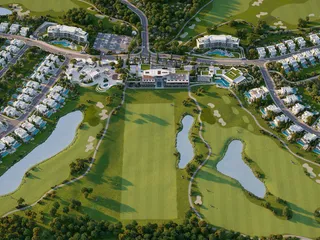 Роскошные виллы в гольф- и спа-курорте в 5 минутах от пляжа, Лимассол, Кипр