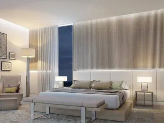 Новые виллы прямо на пляже в жилом комплексе с портом, торговой зоной и спорткомплексом, Айя-Напа, Фамагуста, Кипр