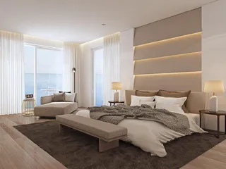 Новые виллы прямо на пляже в жилом комплексе с портом, торговой зоной и спорткомплексом, Айя-Напа, Фамагуста, Кипр