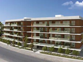 Современная резиденция с парковкой в зеленом районе, Никосия, Кипр