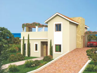 Стильный комплекс вилл с бассейнами рядом с гаванью и набережной, Лимассол, Кипр