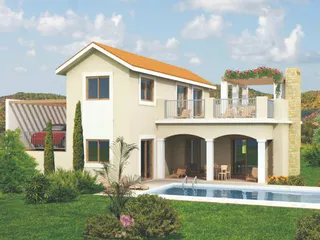 Стильный комплекс вилл с бассейнами рядом с гаванью и набережной, Лимассол, Кипр