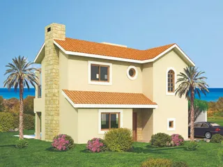 Стильный комплекс вилл с бассейнами рядом с гаванью и набережной, Лимассол, Кипр