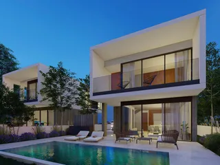 Комплекс вилл в престижном районе, в 300 метрах от моря, Пафос, Кипр