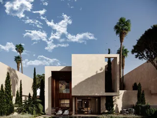 Комплекс вилл с видом на море в 150 метрах от пляжей, Героскипу, Кипр