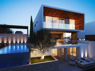 Комплекс элитных вилл рядом с пляжем и центром города, Пафос, Кипр