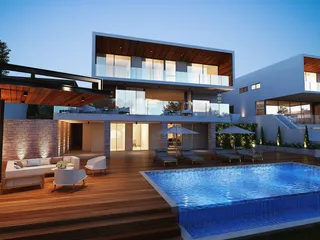 Комплекс элитных вилл рядом с пляжем и центром города, Пафос, Кипр