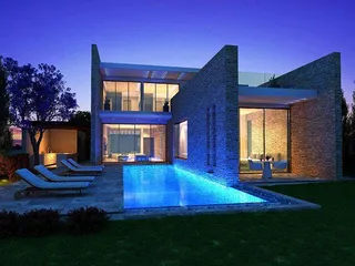 Элитный комплекс вилл с богатой инфраструктурой на первой линии у моря, Пафос, Кипр