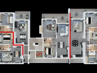 Резиденция премиум класса в спокойном районе, в центре Пафоса, Кипр