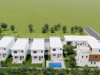 Резиденция в спокойном жилом районе премиум класса, рядом с пляжем, Героскипу, Пафос, Кипр