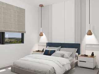 Закрытая резиденция с бассейном рядом с пляжем, в центре туристического района Пафоса, Кипр