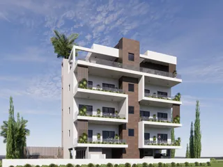 Закрытая резиденция с бассейном рядом с пляжем, в центре туристического района Пафоса, Кипр