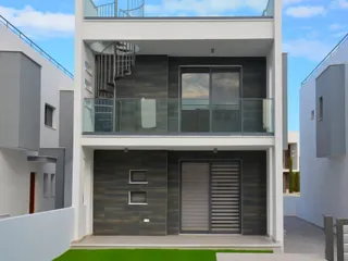 Комплекс вилл с живописными видами рядом с пляжем и центром Пафоса, Хлорака, Кипр