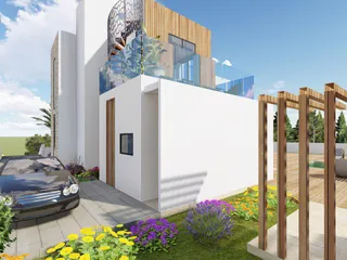 Меблированная вилла в 300 метрах от моря, в престижном районе Пейя, Пафос, Кипр