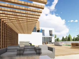 Меблированная вилла в 300 метрах от моря, в престижном районе Пейя, Пафос, Кипр