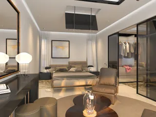 Элитные виллы на берегу моря с бассейнами и садами на крыше, Кисонерга, Кипр