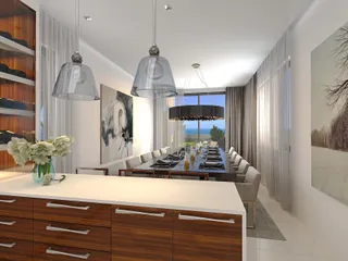 Элитные виллы на берегу моря с бассейнами и садами на крыше, Кисонерга, Кипр