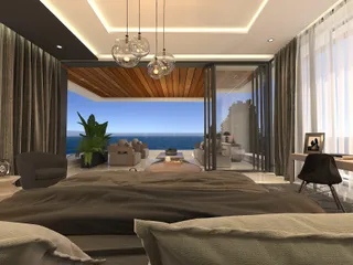 Элитная вилла с прямым выходом на песчаный пляж, Кисонерга, Кипр