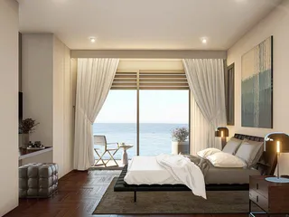 Элитные виллы на берегу моря с бассейнами и садами, Хлорака, Кипр